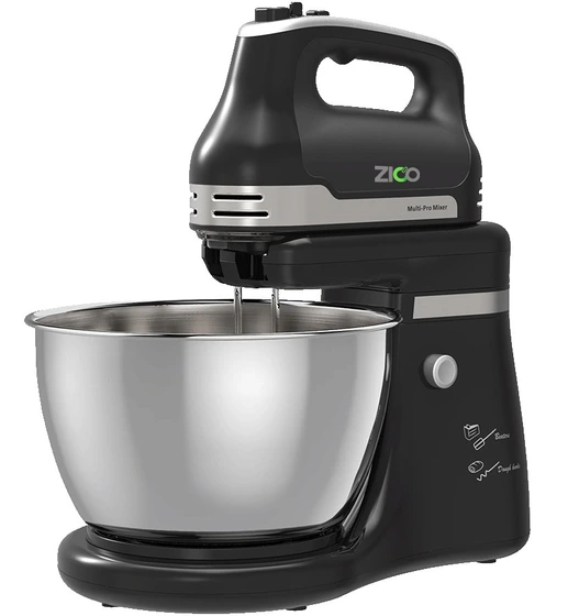 همزن رومیزی چندکاره مدل ZC-8839 با توان 550 وات و ظرف 4.5 لیتری
