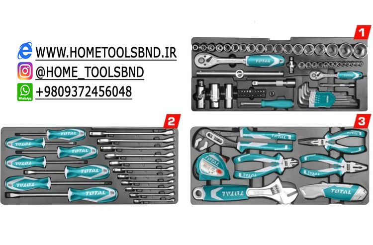 مجموعه 97 عددی ابزار توتال مدل THPTCS70971