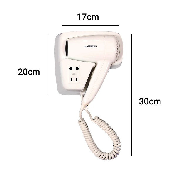 سشوار حرفهای دیواری مناسب برای هتلها و باشگاهها