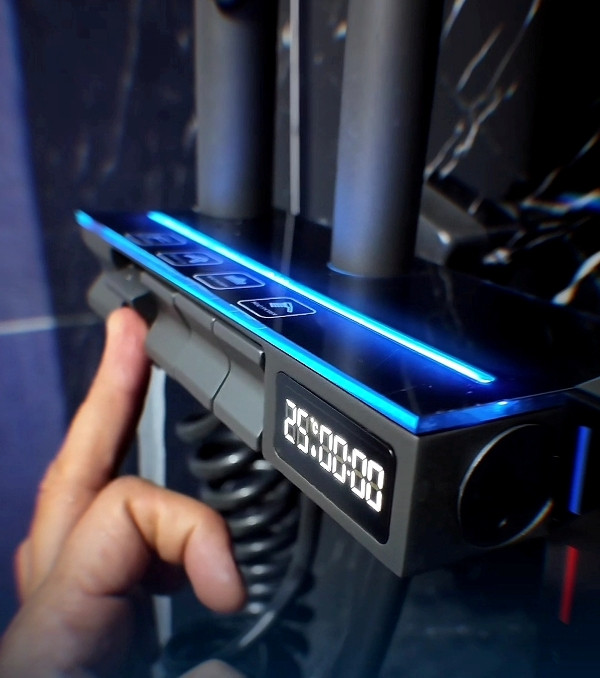 نمای خط ال ای دی