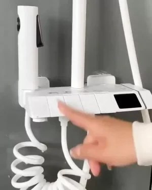 دوش حمام پیانویی هوشمند نمایشگردار دیجیتال - برند هایشنگ - اصلی