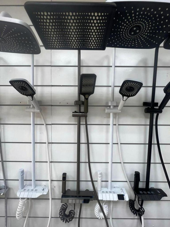 دوش حمام پیانویی نمایشگردار برند ping درجه یک با کیفیت