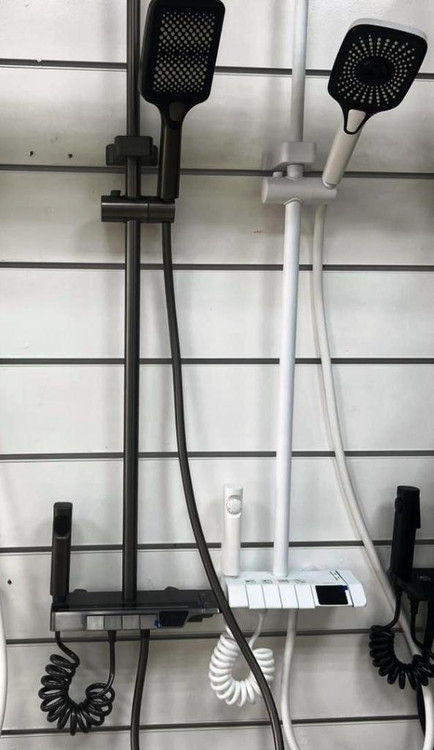 دوش حمام پیانویی نمایشگردار برند ping درجه یک با کیفیت