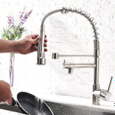 شیر ظرفشویی فنری دو منظوره برند Huadiao اصلی