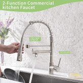 شیر ظرفشویی فنری دو منظوره برند Huadiao اصلی