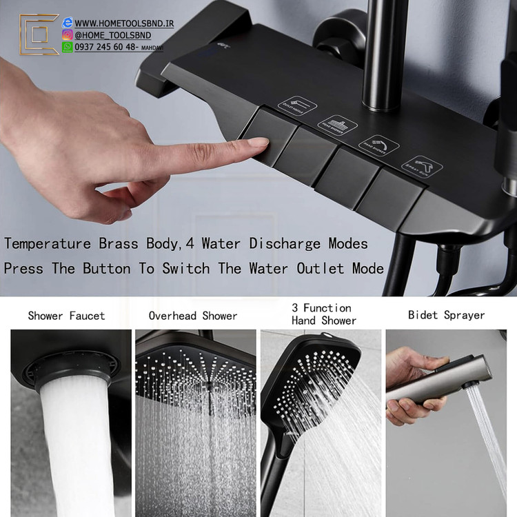 نحوه استفاده کلید ها ی پنل