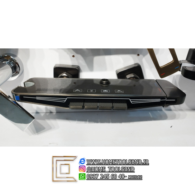 علم دوش حمام مدل پیانویی نمایشگردار تمام فول آپشن _ برند HuaDiao اصلی