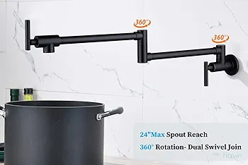 طراحی زیبا و کاربردی شیر پات فیلر دیواری