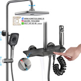 نمای کامل از دوش پیا نویی