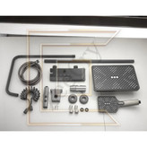 نمایی از پنل دوش نمایشگر دار و تایمر مصرف اب