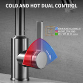 شیر روشویی تلسکوپی نمایشگر دار