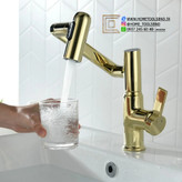 شیر روشویی تلسکوپی نمایشگر دار