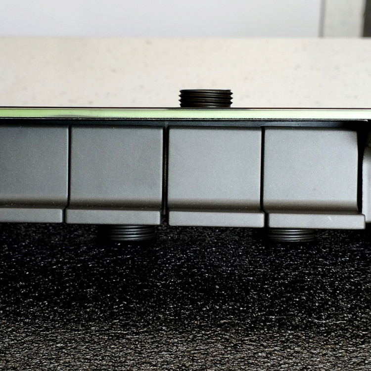 دوش حمام پیانویی نمایشگردار برند هوادیائو 520Q _ رنگ دودی برند هوادیائو