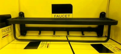 جا حوله ای حمام تاشو استیل ۳۰۴ ضد زنگ برند هایشنگ