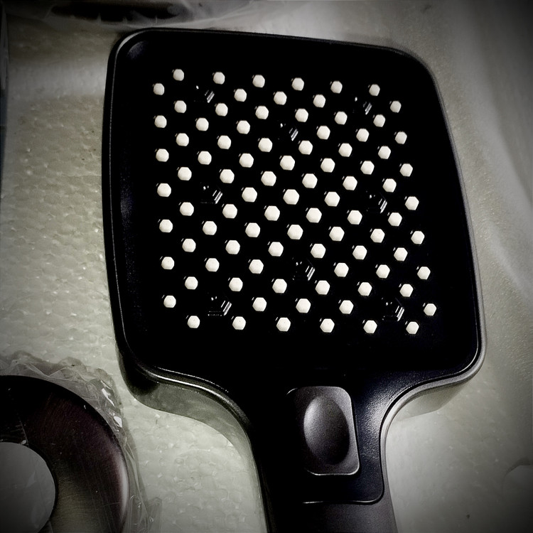 دوش حمام هوشمند مدل پیانویی نمایشگردار دیجیتال رنگ دلفینی برند دیکالان