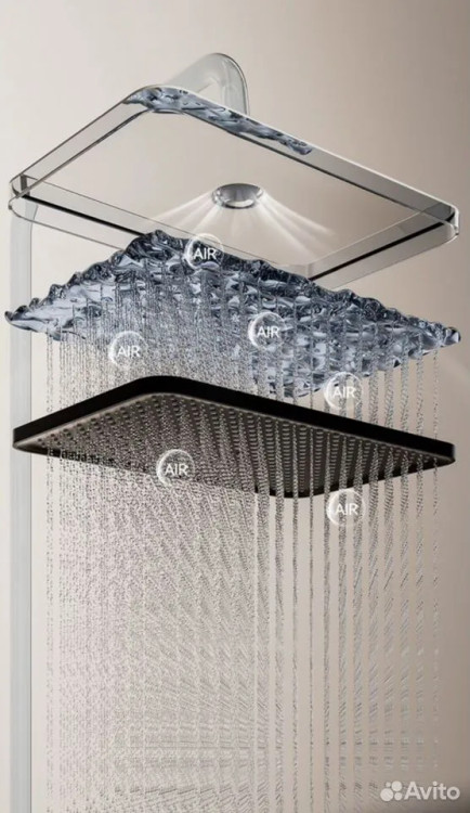 دوش بارانی در سه رنگ