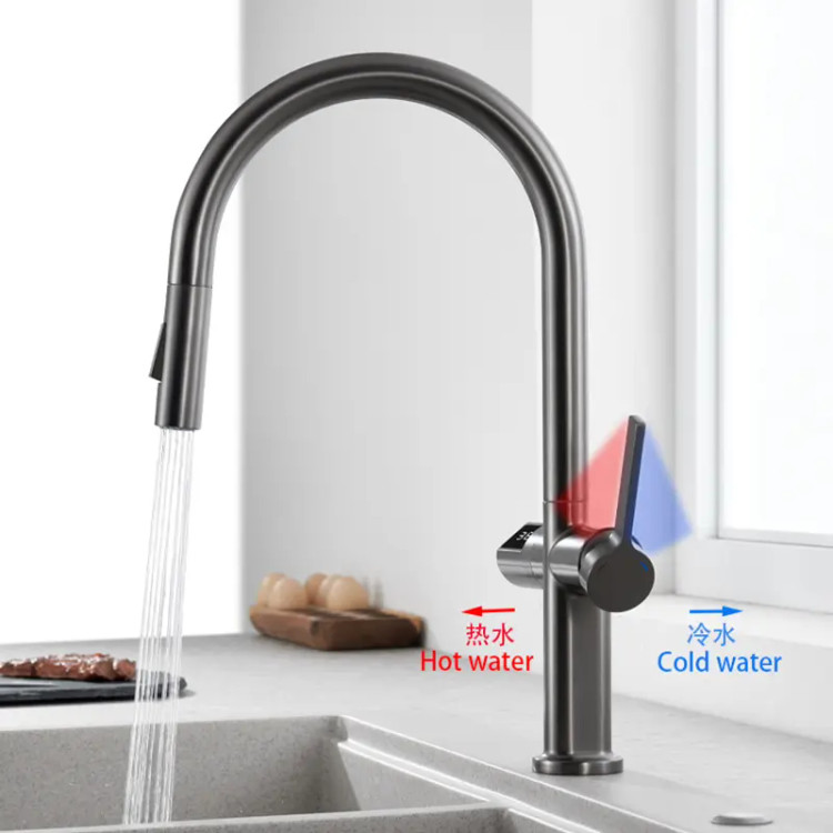 شیر ظرفشویی دیجیتال مدل تاچاسمارت برند هوادیائو Hawadia