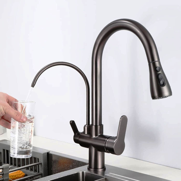 شیر ظرفشویی دومنظوره با قابلیت تصفیه آب