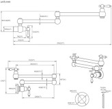 شیر معماری دیواری مخصوص قابلمه در طراحی مدرن