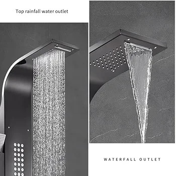 پنل دوش حمام هوشمند مدل نمایشگردار دیجیتال برند PING