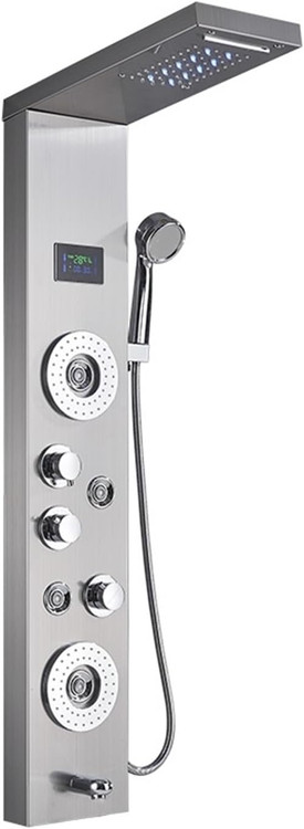 پنل دوش حمام هوشمند مدل نمایشگردار دیجیتال برند PING