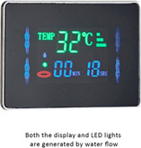 پنل دوش حمام هوشمند مدل نمایشگردار دیجیتال برند PING