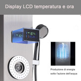 پنل دوش ماساژور دار مدل نمایشگردار دیجیتال برند PING