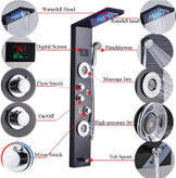 پنل دوش حمام هوشمند نمایشگر دیجیتال: تجربهای جدید از راحتی