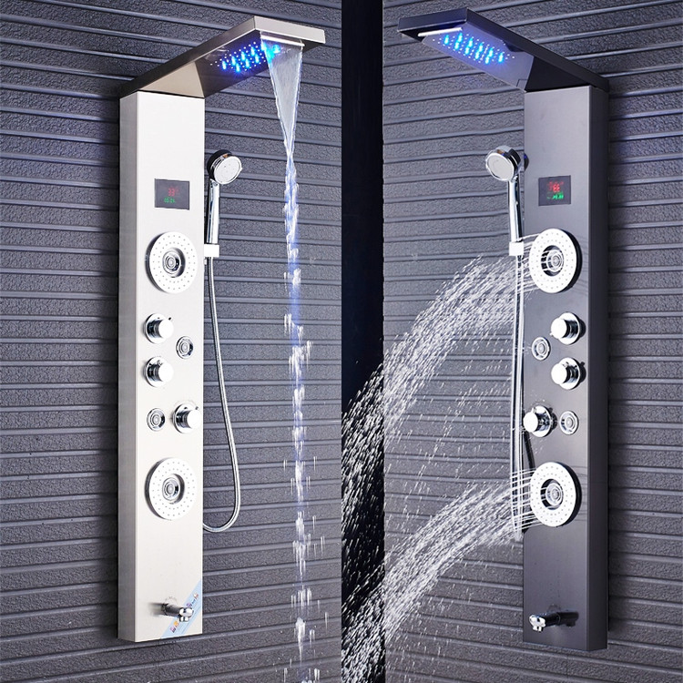 پنل دوش حمام هوشمند نمایشگر دیجیتال: تجربهای جدید از راحتی