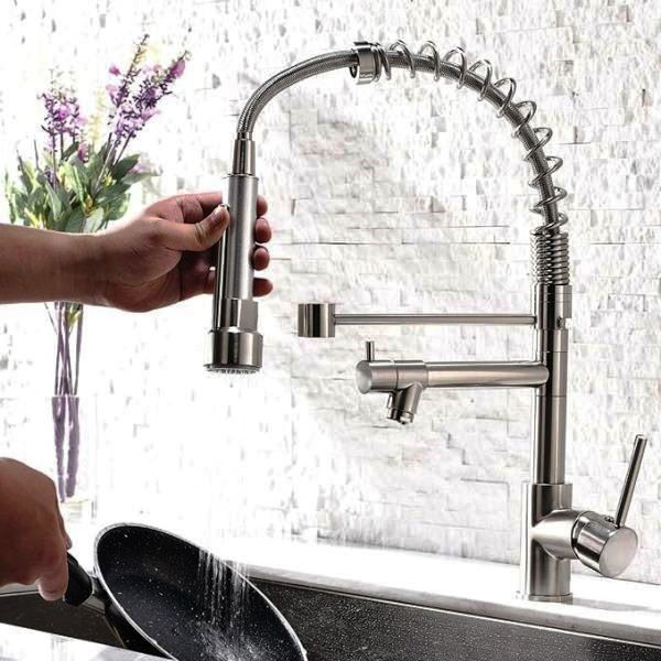 شیر ظرفشویی مدل فنری برند هوادیائو Hawadia