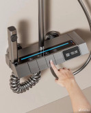 نمایی از نصب شده دوش