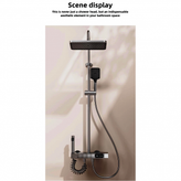 دوش هوشمند دیجیتال پیانویی با نمایشگر LED