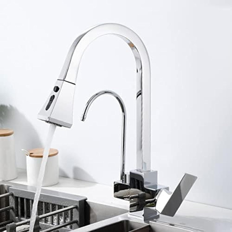 شیر ظرفشویی دو کاره شاوری 360 درجه مدل آب تصفیه دار برند هوادیائو