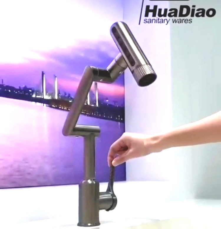 شیر روشویی مدل بازویی برند هوادیائو Hawadia