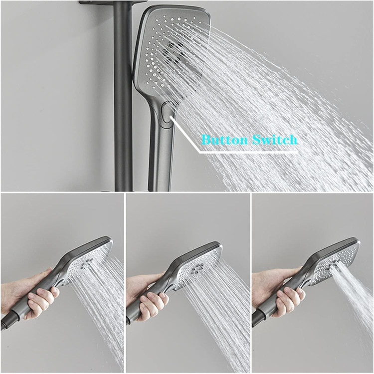 دوش حمام پیانویی مدل 520Q برند هوادیائو Hawadia