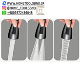 سینک ظرفشویی آبشاری هوشمند مدل پیانویی 5 کلید نمایشگردار دیجیتال طرح لانه زنبوری sus304 گرید A برند هوادیائو اصلی رنگ نوک مدادی