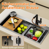 شیر روشویی رنگ دودی