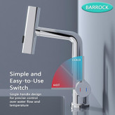 شیر روشویی رنگ دودی