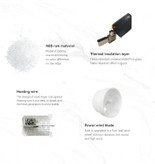 سشوار دیواری با دو حالت باد سرد و گرم