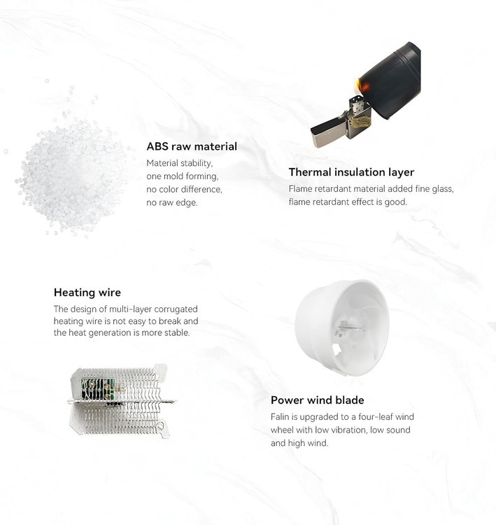 سشوار دیواری با دو حالت باد سرد و گرم