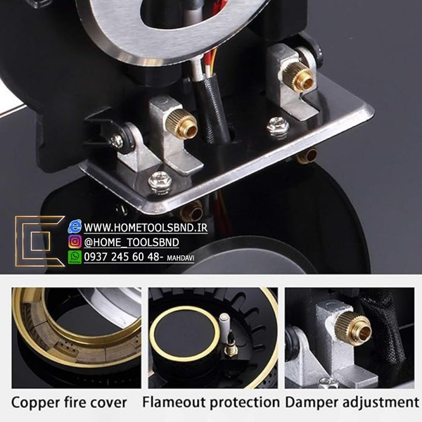 سطح استیل ضدزنگ گاز JEC مناسب برای محیطهای صنعتی
