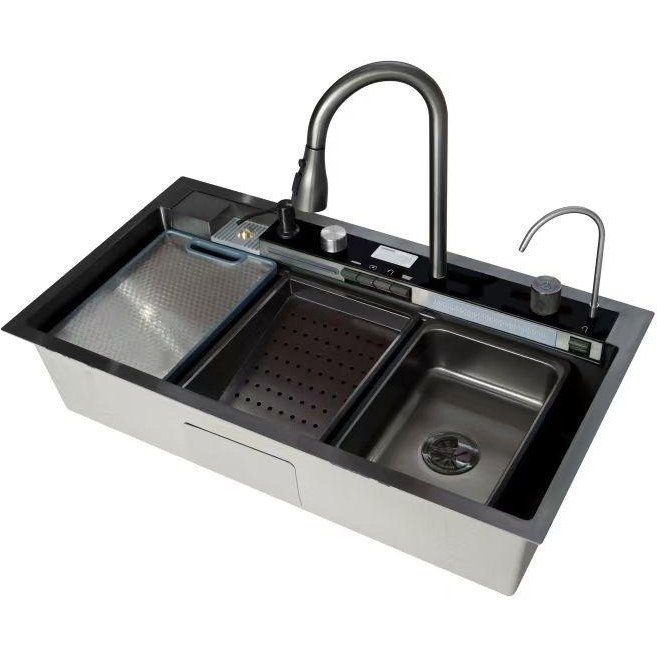 سینک ظرفشویی پیانویی برند اسمارت مت SMART MAT